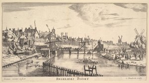 Regeliers Poort，17世纪中叶。 作者 雷尼尔·塞曼