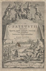 凯旋战车上的皇帝和正义
扉页：A. Thysius jr., Opera, quæ extant, omnia, 1649 作者 弗朗西斯·哈克修斯