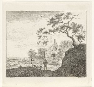 人物风景 作者 Reinierus Albertus Ludovicus baron van Isendoorn à Blois