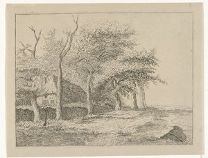 一排排树木 作者 Reinierus Albertus Ludovicus baron van Isendoorn à Blois