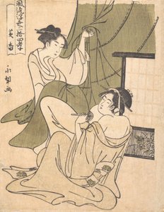 吉祥物的故事，二十四节气之一的黄香，约1791年。