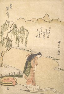 玉川周夫，武藏省，约1791.，约1791.。 作者 朝协斋英理