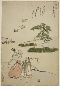 睦州鸻的宝石河（睦州千鸟之玉川），选自《六条宝石河》无标题系列