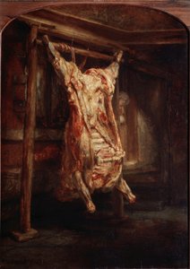 Le boeuf barche Rembrandt Harmenszoon van Rijn 绘画（1606-1669）1655 尺寸 94x59 厘米巴黎，卢浮宫博物馆 作者 伦勃朗·范·赖恩