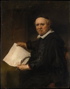 Lieven Willemsz van Coppenol（橡木上油） 作者 伦勃朗·范·赖恩