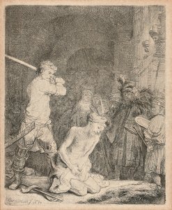 施洗约翰的斩首，1640年 作者 伦勃朗·范·赖恩