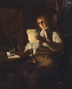 人们阅读烛光，1805-08