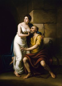 罗马的女儿》，1811年。 作者 伦勃朗·皮尔