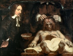 英格博士的解剖。约翰·戴曼（Johan Deijman） 作者 伦勃朗·范·赖恩