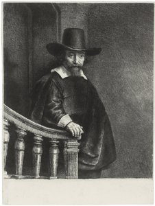 以弗琳布宜诺（Ephraim Bueno），犹太医师，1647年 作者 伦勃朗·范·赖恩