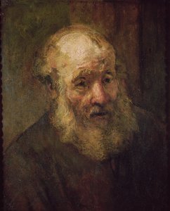 一位老人的头，c.1650