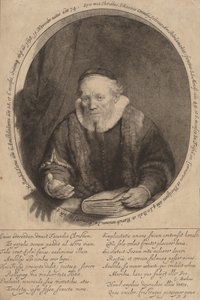 扬-科内利斯兹。Sylvius, 1646. 作者 伦勃朗·范·赖恩