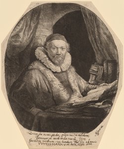 Jan Uytenbogaert 作者 伦勃朗·范·赖恩