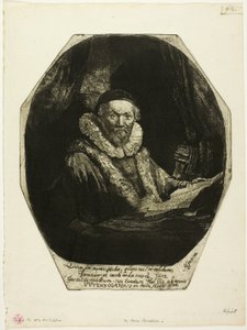 Jan Uytenbogaert 作者 伦勃朗·范·赖恩