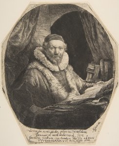 Jan Uytenbogaert。 作者 伦勃朗·范·赖恩