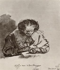 Titia van Uylenburgh的肖像 作者 伦勃朗·范·赖恩