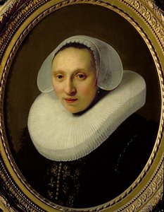 Cornelia Pronck的肖像，Albert Cuyper的妻子，年龄33岁，1633年