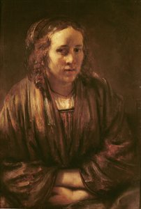 Hendrikje Stoffels的肖像