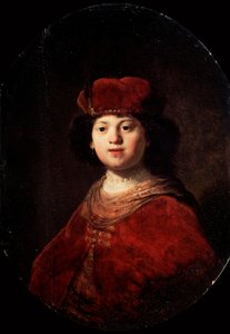 男孩的肖像，c1633 作者 伦勃朗·范·赖恩