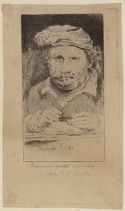 Rembrandt 1645在玛丽埃特收藏中的自我portarit 作者 伦勃朗·范·赖恩