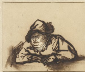 演员威廉·巴托尔斯·鲁伊特 (Willem Bartholsz Ruyter) 饰 农民 演员 Willem Bartholsz Ruyter 饰 农民 作者 伦勃朗·范·赖恩