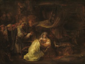 割礼》，1661年。 作者 伦勃朗·范·赖恩