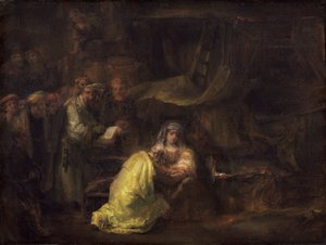 割礼，1661年 作者 伦勃朗·范·赖恩