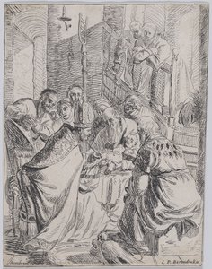 The Circumcision, ca. 1625., ca. 1625. 作者 伦勃朗·范·赖恩