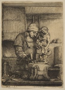 戈德史密斯，1655年。 作者 伦勃朗·范·赖恩