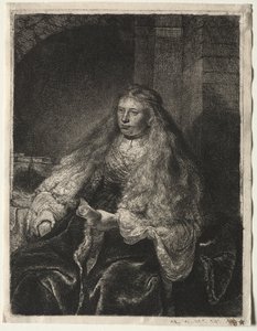 犹太大新娘，1634年。 作者 伦勃朗·范·赖恩