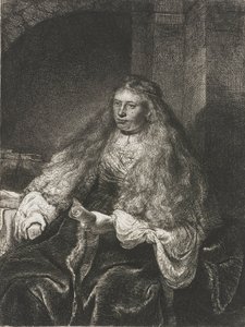 伟大的犹太新娘，1635年 作者 伦勃朗·范·赖恩