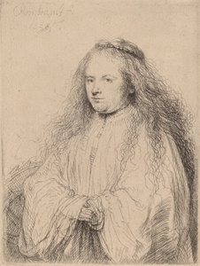 小犹太新娘（Saskia as Saint Catherine），1638 作者 伦勃朗·范·赖恩