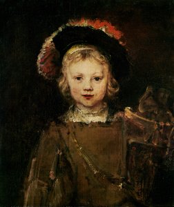 化装舞会服装的年轻男孩，c.1660