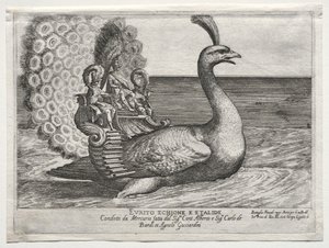 1608年，代表佛罗伦萨在阿尔诺河上举行的海军作战，目的是与美第奇科西莫联姻。