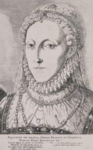 伊丽莎白女王一世（1533-1603），1572-75 作者 雷根纽斯·霍根伯格（Remigius Hogenbergh）