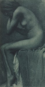 摄影作品：研究[裸体]，1906年。 作者 勒内·勒贝格