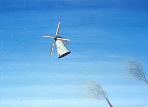 荷兰的秋天》，2001 年，布面油画