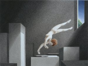 透过窗户