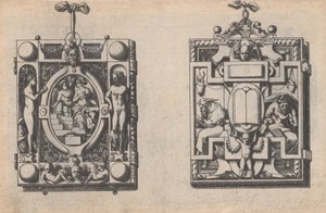 Dessins de Joaillerie et de Bijouterie, c. 1600-1645. 作者 雷内·博伊文（Rene Boyvin）