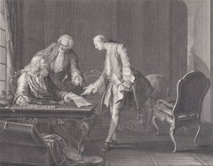要求继承权的浪子，约1751年。