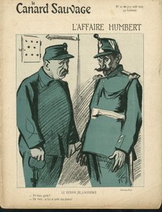 Hermann-Paul (1864-1940)为《Le Canard Sauvage》第21期封面所作的插图。 作者 雷内·乔治·赫尔曼·保罗