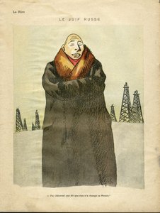 在Le Lire上的赫尔曼-保罗（1864-1940）的插图，约1935年--俄罗斯犹太人--反犹太主义，Petrole--犹太人 作者 雷内·乔治·赫尔曼·保罗