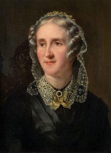 伊丽莎白-斯托克代尔-威尔金森的肖像，1799-71年，1853年。 作者 鲁本 TW 赛耶斯