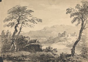 双树与城堡的风景 作者 威廉·吉尔平牧师