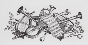 音乐会（石版画）
