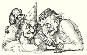 汉斯·克里斯蒂安·安徒生：水滴（石版画）