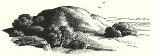 汉斯·克里斯蒂安·安徒生：小精灵山（石版画）