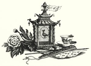 Hans Christian Andersen: The Nightingale (litho)