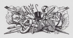 The Fourth of June (litho) 作者 雷克斯（后）惠斯勒