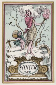 Winter (colour litho) 作者 雷克斯（后）惠斯勒